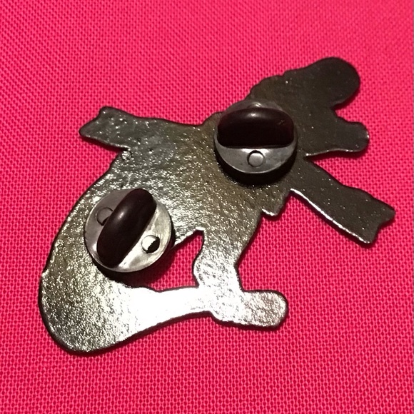 Trans Rights Dino Enamel Pin - Picture 2 of 2